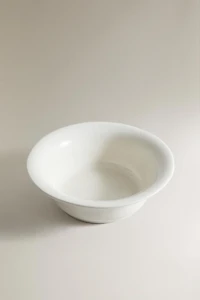 SMOOTH EARTHENWARE BOWL