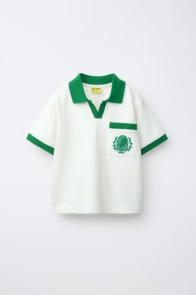 EMBROIDERED PENN © POLO SHIRT