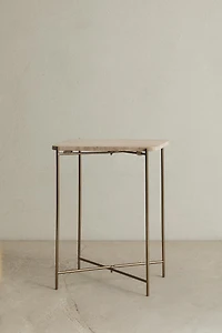 MARBLE SIDE TABLE