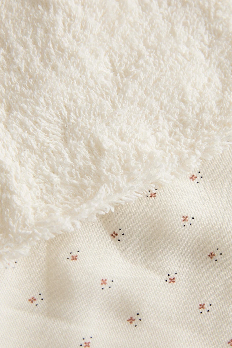 MINI SERVIETTE BÉBÉ FLEUR (PACK DE 3)