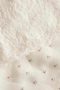 MINI SERVIETTE BÉBÉ FLEUR (PACK DE 3)
