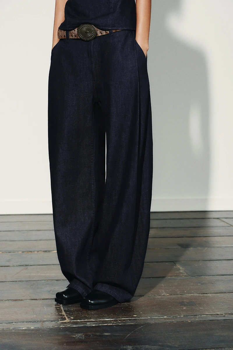 PANTALON BALLON À PINCES