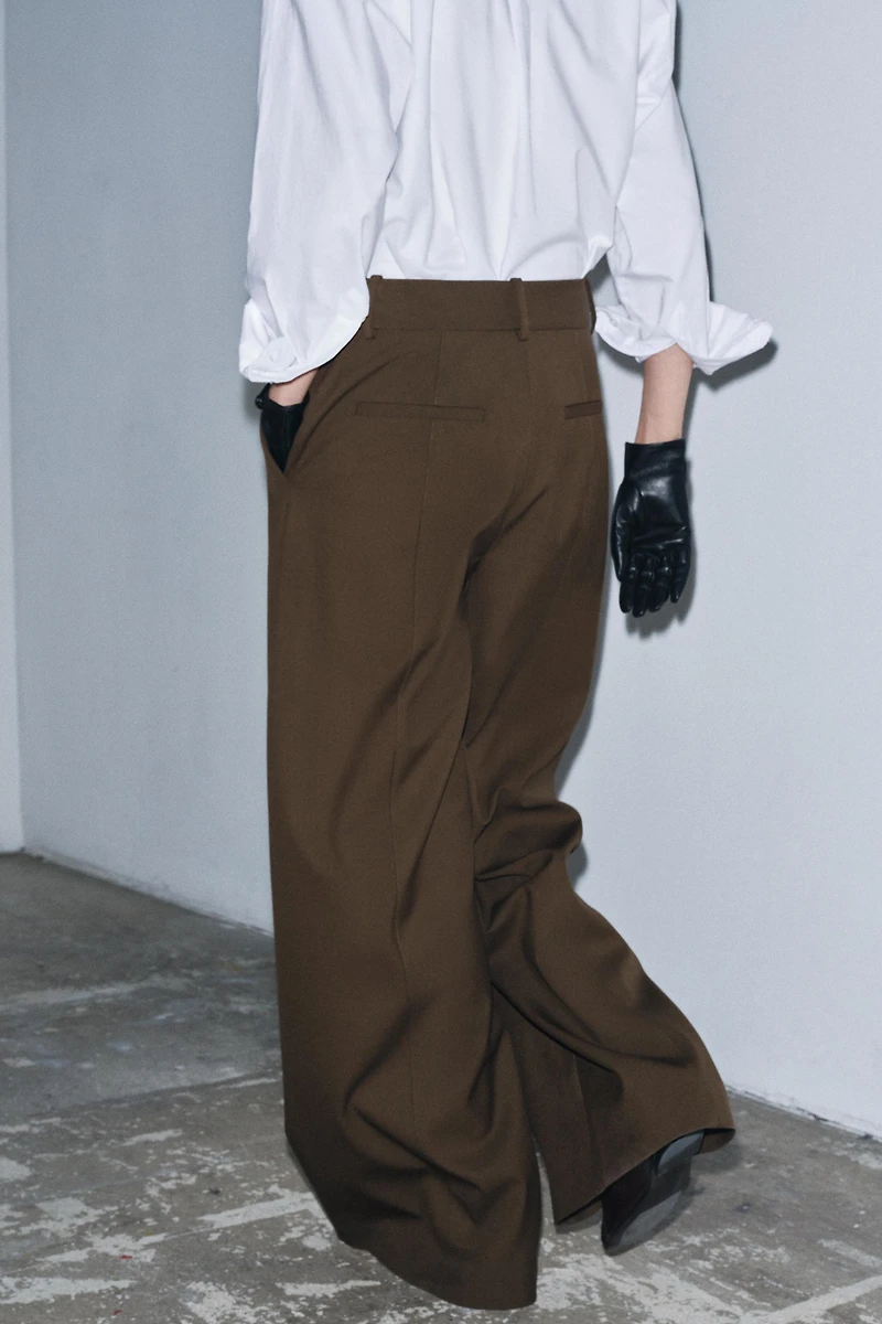 ZW COLLECTION HIGH-WAIST PANTS