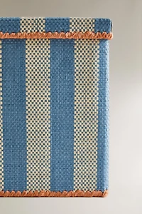 KIDS' FOLDABLE STRIPED BASKET