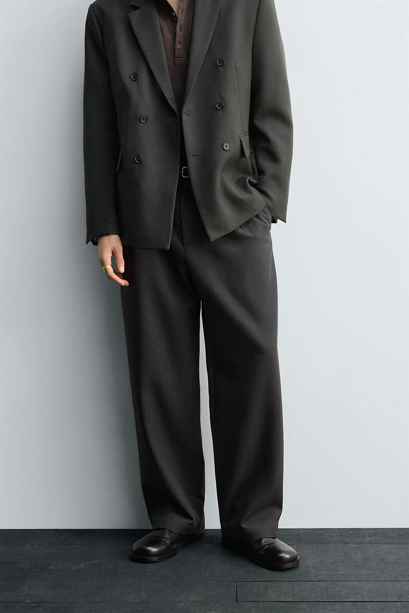100% WOOL LIMITED EDITION SUIT PANTS