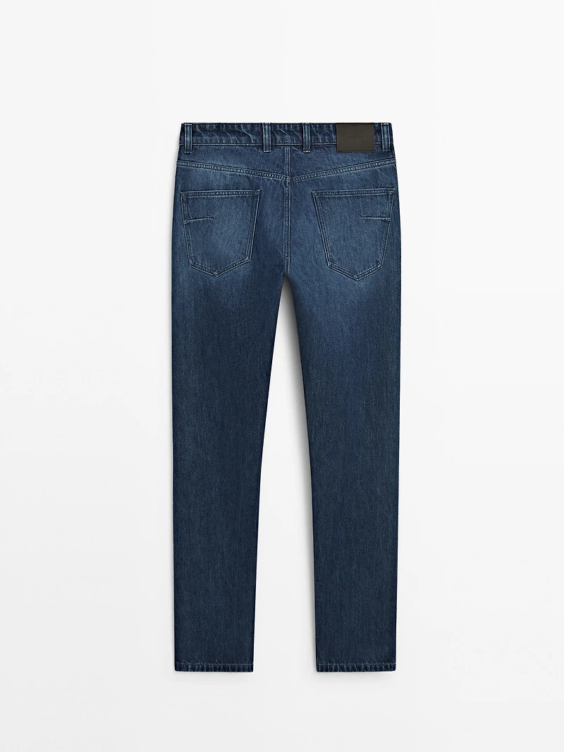 100% cotton regular fit jeans