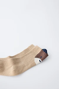BEAR FACE SOCKS