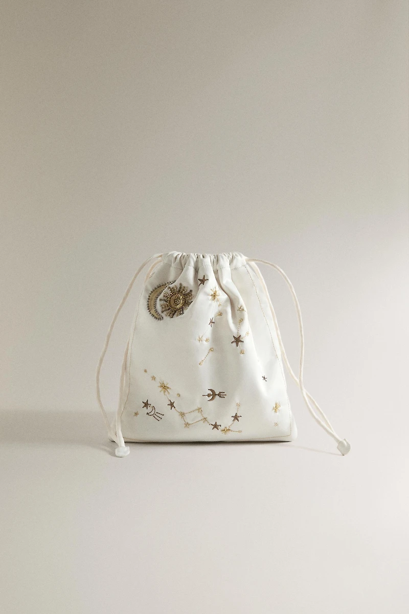 MEDIUM EMBROIDERED BAG | MARISA BERENSON