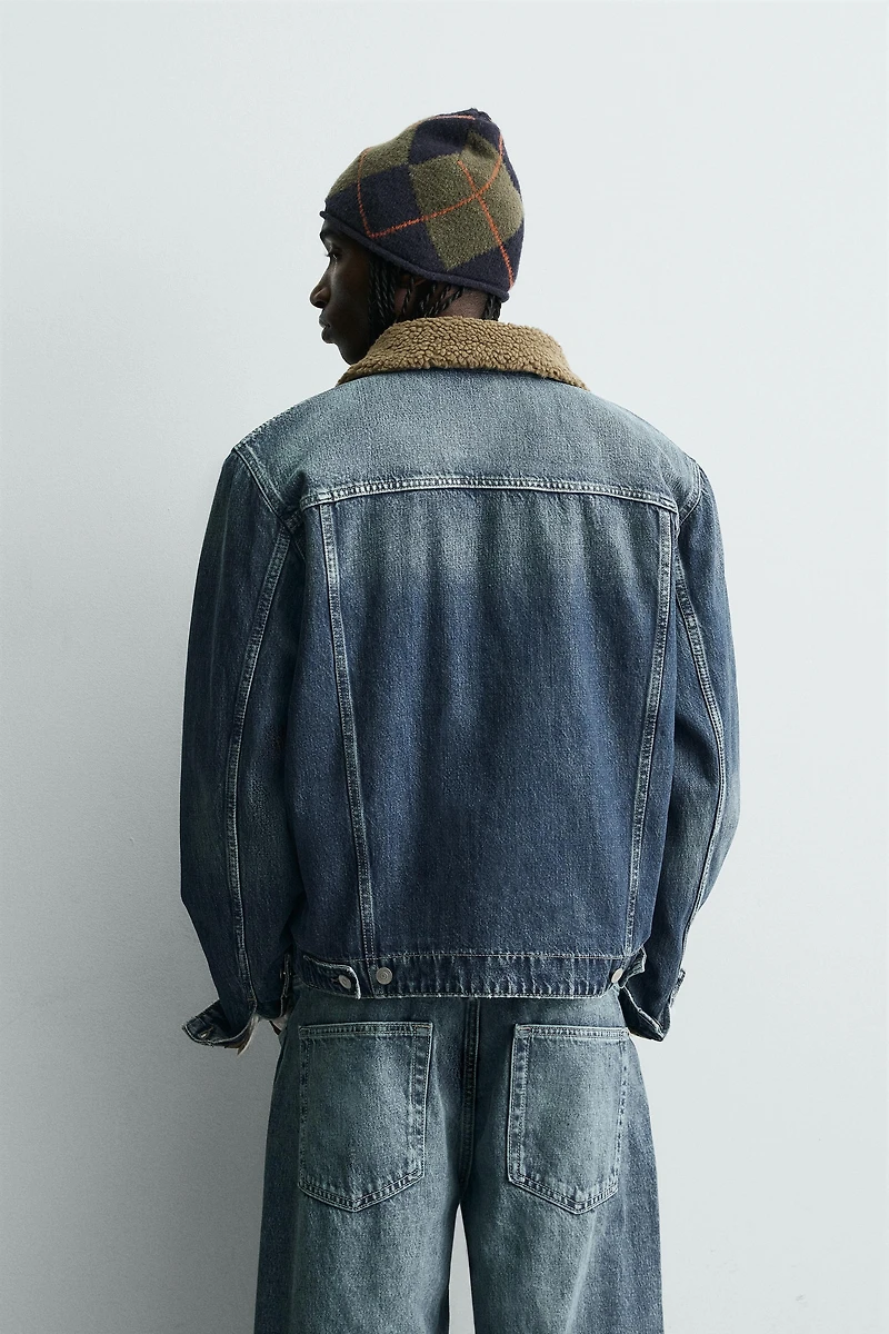 VESTE EN DENIM DOUBLE FACE