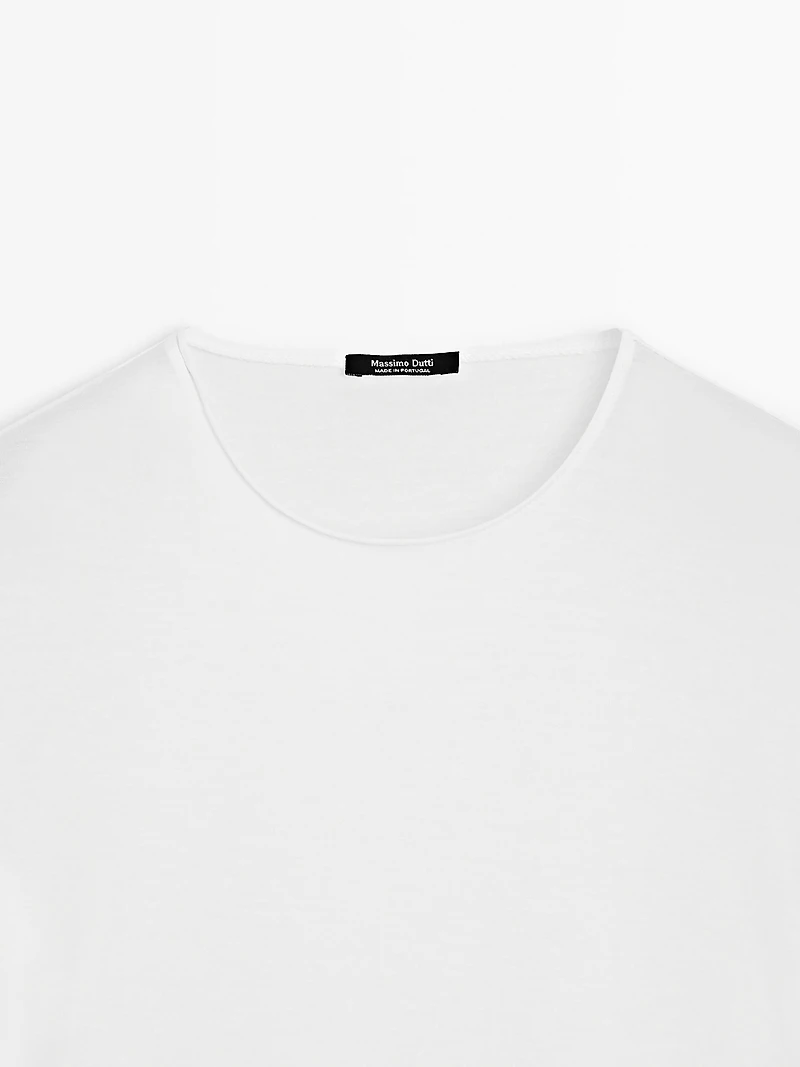 T-shirt fluide à manches courtes