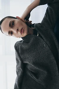 VESTE EN LAINE À BOUTON ZW COLLECTION ÉDITION LIMITÉE
