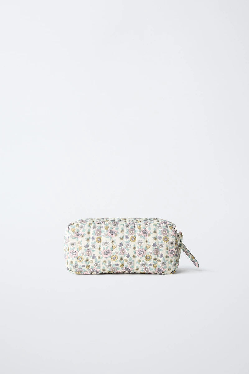 FLORAL TOILETRY BAG