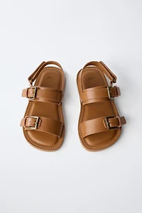 BUCKLED SANDALS