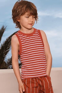 T-SHIRT RAYURES DÉCOUPES ÉDITION LIMITÉE