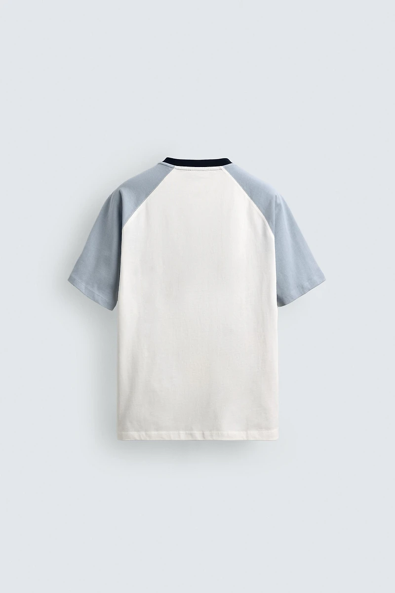 REGULAR FIT COLORBLOCK T-SHIRT