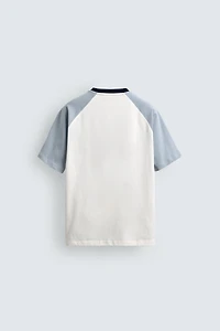 REGULAR FIT COLORBLOCK T-SHIRT