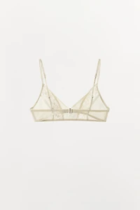 LACE TRIANGLE BRA