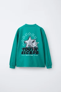 T-SHIRT IMPRIMÉ EN RELIEF