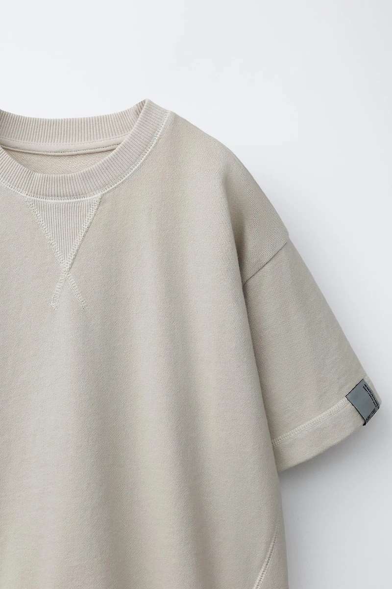 FLEECE LABEL T-SHIRT