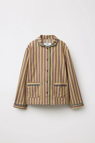 LIMITED EDITION STRIPED PAJAMA SHIRT