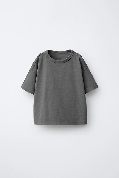 PLAIN GARMENT DYED T-SHIRT