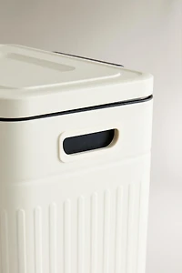 KITCHEN TRASH CAN WITH DOUBLE COMPARTMENT