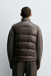 100% FEATHER WATER REPELLENT DOWN VEST