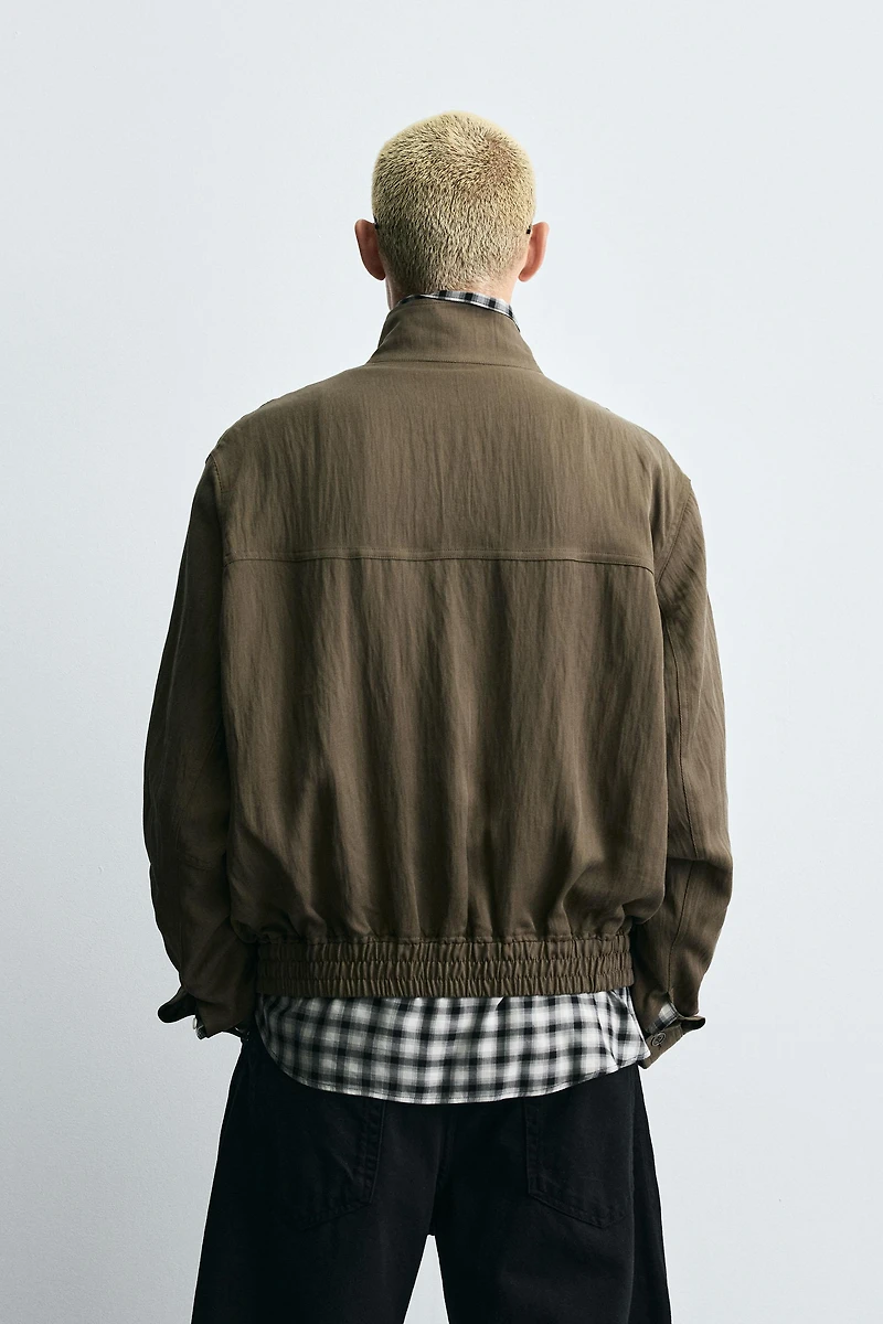 RELAXED FIT FLOWY JACKET