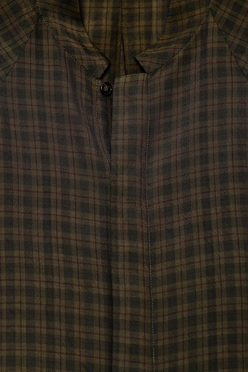 PLAID SHIRT ZW COLLECTION