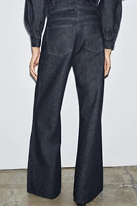 ZW COLLECTION WIDE LEG HIGH WAIST JEANS