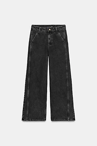 Z1975 HIGH-WAISTED CULOTTES JEANS