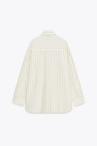 OVERSIZED SHIRT WITH TIE