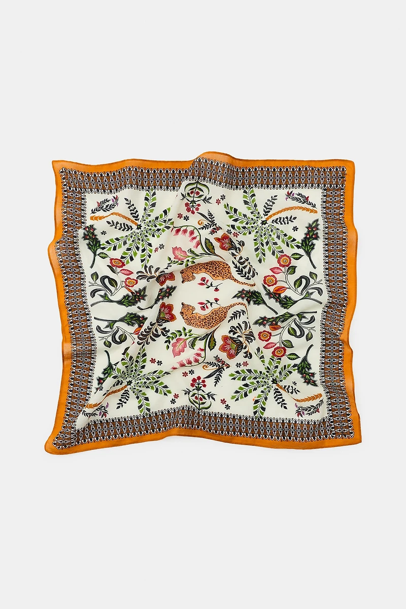 100% COTTON PRINTED SCARF