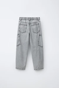 CARGO BAGGY JEANS
