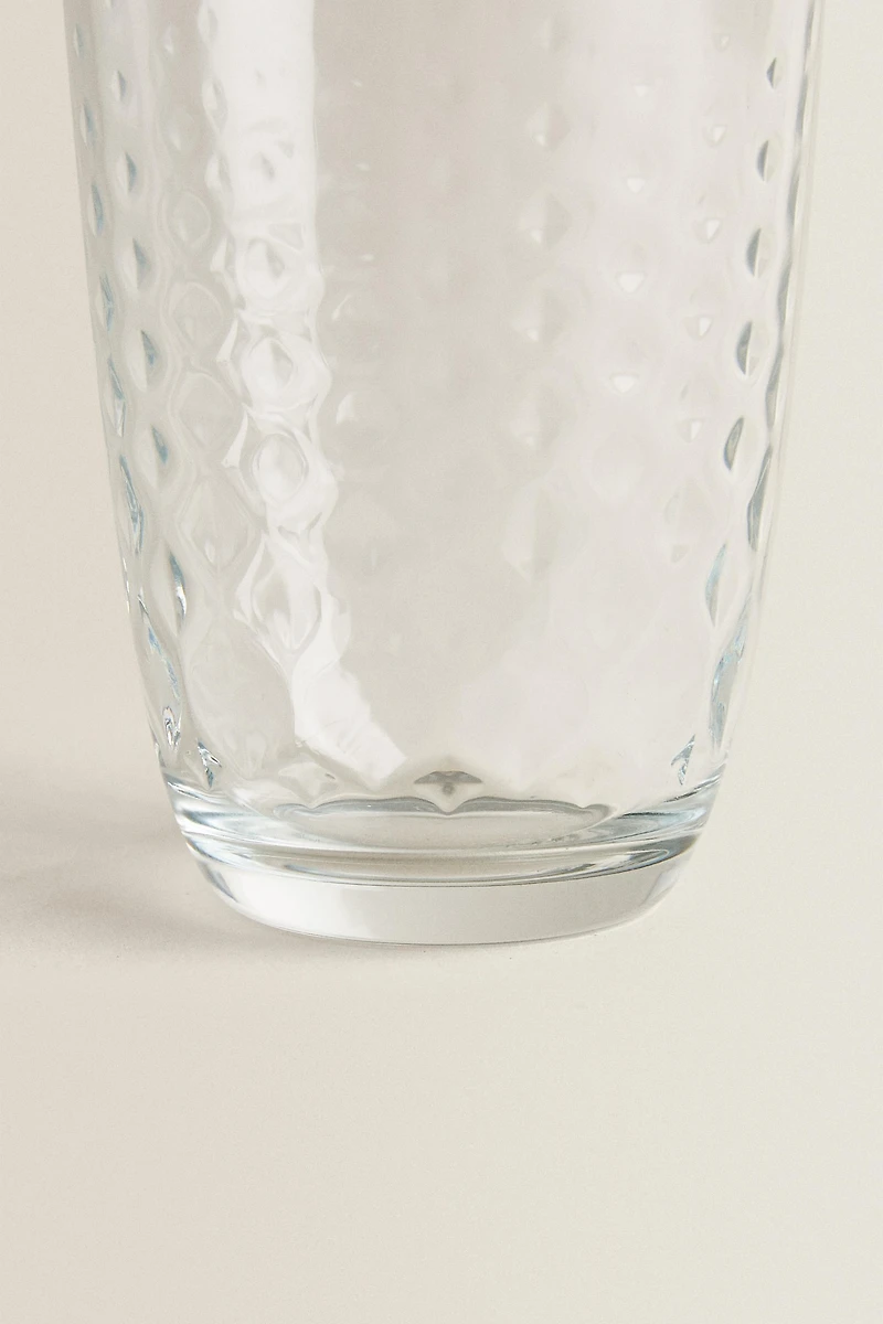 VERRE MOTIF RELIEF