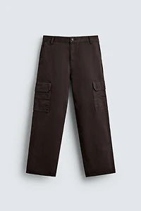 TWILL CARGO PANTS
