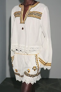 EMBROIDERED SHIRT ZW COLLECTION