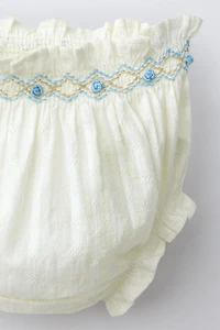 CULOTTE DOBBY POMPON