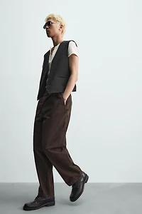 PANTALON COUPE DÉCONTRACTÉE POCHE SALOPETTE