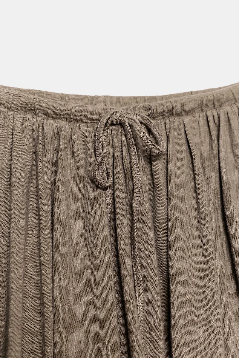 FLAMÉ GODET SKIRT