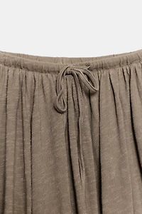 FLAMÉ GODET SKIRT