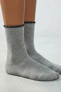 TWO-PACK OF LONG DOUBLE-EFFECT SOCKS