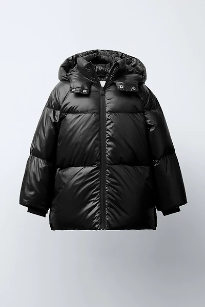 DOWN PUFFER COAT WATER REPELLENT AND WIND RESISTANT
