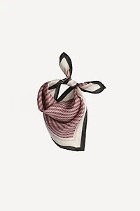 100% SILK SCARF WILLY CHAVARRIA X ZARA