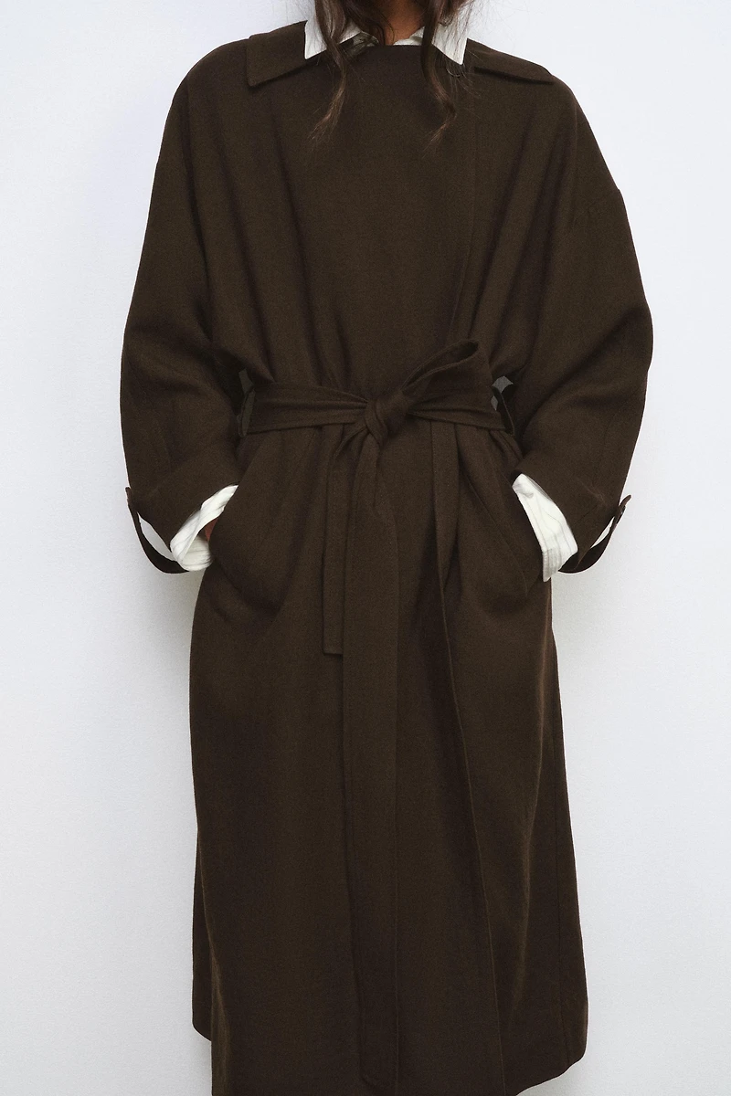 TRENCH FLUIDE LAINE ZW COLLECTION ÉDITION LIMITÉE