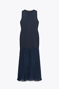 COMBINATION KNIT DRESS