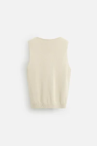 RELAXED FIT KNIT TANK TOP