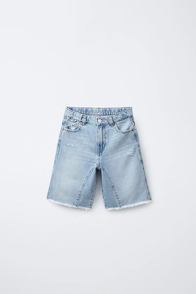 BERMUDA EN DENIM RELAXED BAGGY PIÈCE ÉTOILE
