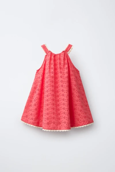 SHIFFLY EMBROIDERED LACE DRESS