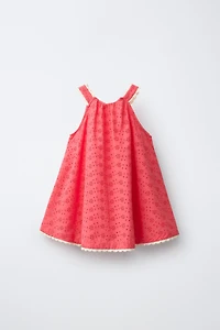 SHIFFLY EMBROIDERED LACE DRESS